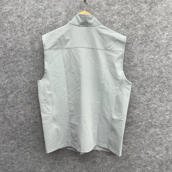 32 Degree Heat Men's Full Zip Vest 3 Zip Pockets Activewear, Gray, Size M, NEW - Picture 3 of 11